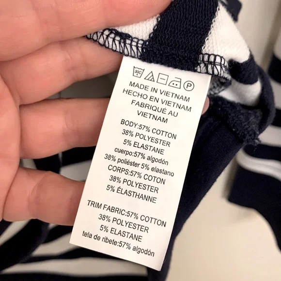 Michael Kors Navy White logo Hoodie - Picture 11 of 12